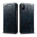 Retro Style iPhone X Wallet Case