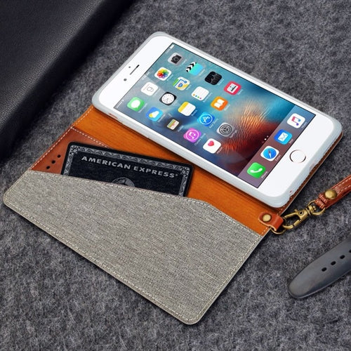 Flax Fiber iPhone Wallet Case